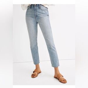 Madewell Womens Curvy Perfect Vintage Jeans Size‎ 25 Light Wash NWT